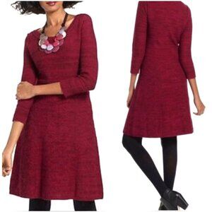 Sparrow Burgundy Mini Dress